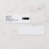 Bombe Mini Visitenkarte (Vorne/Hinten)