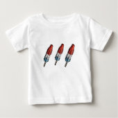 Bombe-Pop-Kunsthemd Baby T-shirt (Vorderseite)