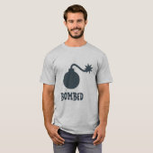Bombed Funny Party Drink T-Shirt (Vorne ganz)