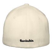 Bombelkie bestickte FlexFit-Wollkappe Kappe (Rückseite)