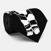 Bomben-Anzug Krawatte (Gerollt)