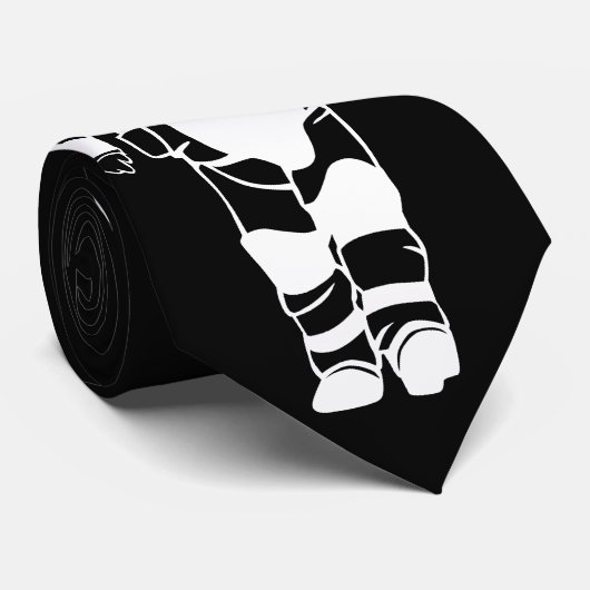 Bomben-Anzug Krawatte (Gerollt)