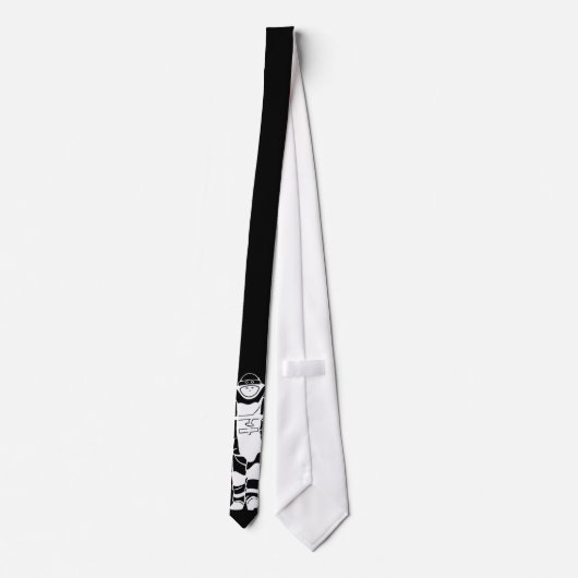 Bomben-Anzug Krawatte (Rückseite)