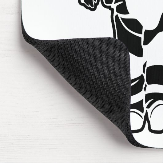 Bomben-Anzug Mousepad (Ecke)