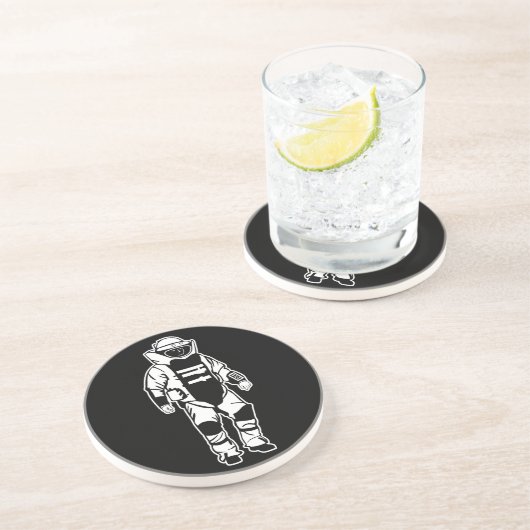 Bomben-Anzug Untersetzer (Seite)