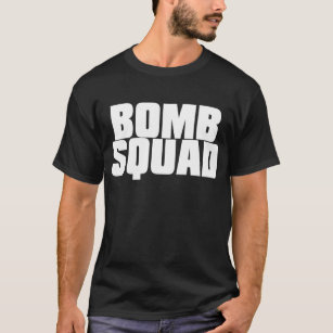 Bomben-Gruppe-Schwarz-T - Shirt