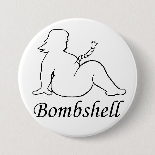 Bomben-Knopf Button (Vorderseite)