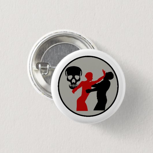 Bomben-Pfadfinder-Selbst - Verteidigung Button (Vorne & Hinten)