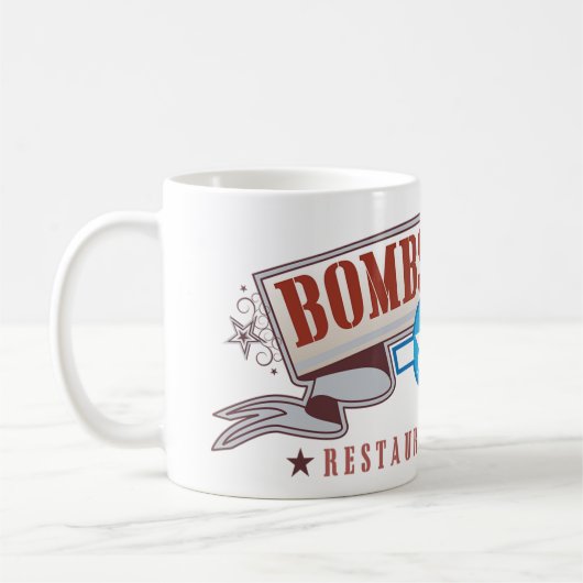 Bomben-Tasse Kaffeetasse (Links)