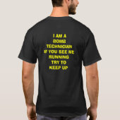Bomben-Techniker T-Shirt (Rückseite)