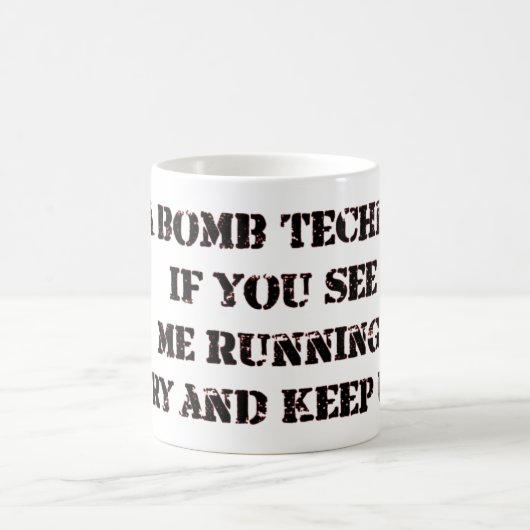 Bomben-Technologie Kaffeetasse (Mittel)