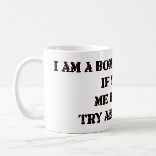 Bomben-Technologie Kaffeetasse (Links)