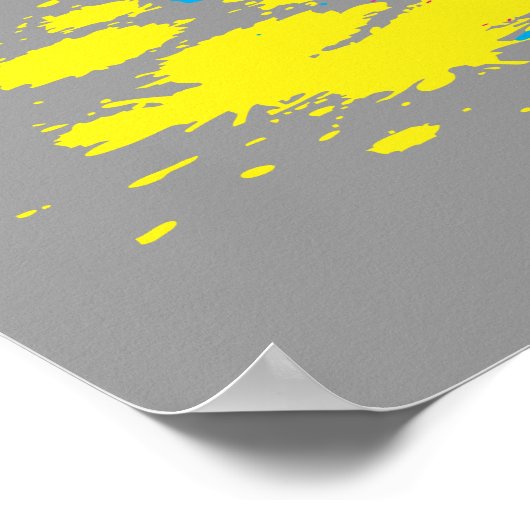 Bombenangriff Poster (Ecke)