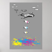 Bombenangriff Poster (Vorne)