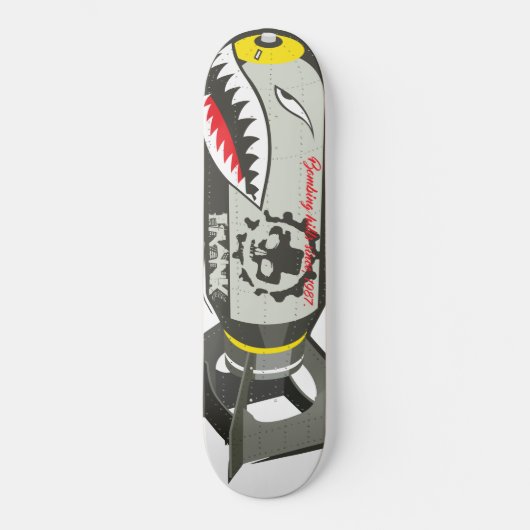 Bombenanschläge auf Hügel seit 1987 Skateboard (Vorderseite)
