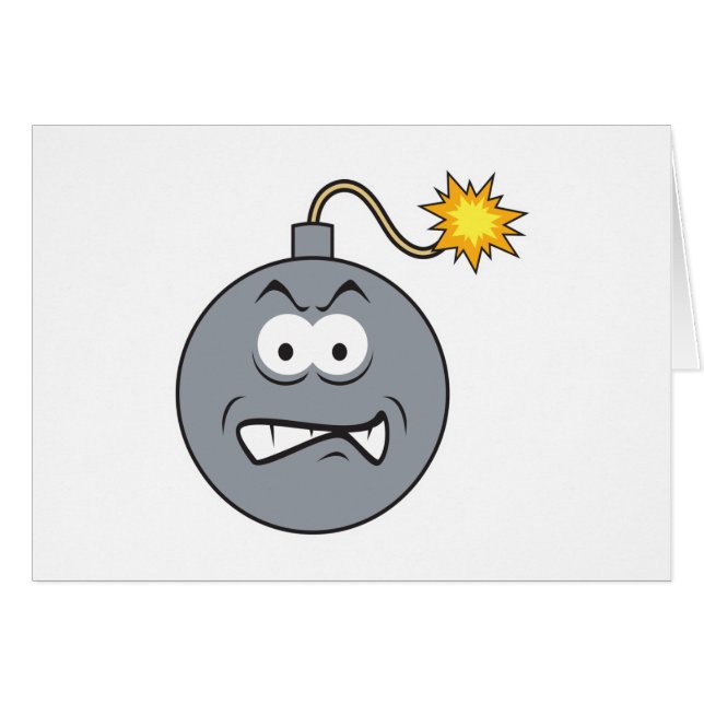 Bombengesicht anklicken (Vorderseite (Horizontal))