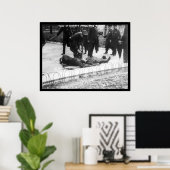 Bombenopfer in New York City 1908 Poster (Heimbüro)