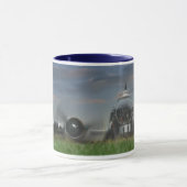Bomber-Anflug-Tasse Tasse (Zentrum)