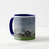 Bomber-Anflug-Tasse Tasse (Vorderseite Links)