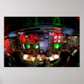 BOMBER AVIONICS, NAV und WAFFENKONSOLE Poster (Vorne)