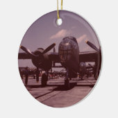 Bomber B-25 Keramik Ornament (Links)