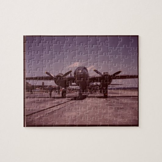 Bomber B-25 Puzzle (Horizontal)
