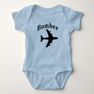 Bomber Boy Baby Strampler