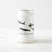 Bomber Command Stein. Bierglas (Mittel)