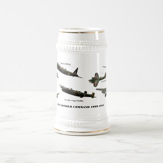 Bomber Command Stein. Bierglas (Mittel)