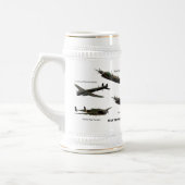 Bomber Command Stein. Bierglas (Links)