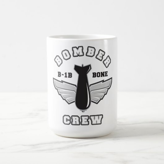 Bomber-Crew B-1B Kaffeetasse (Mittel)