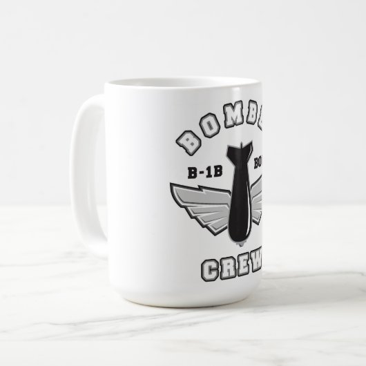 Bomber-Crew B-1B Kaffeetasse (Vorderseite Links)