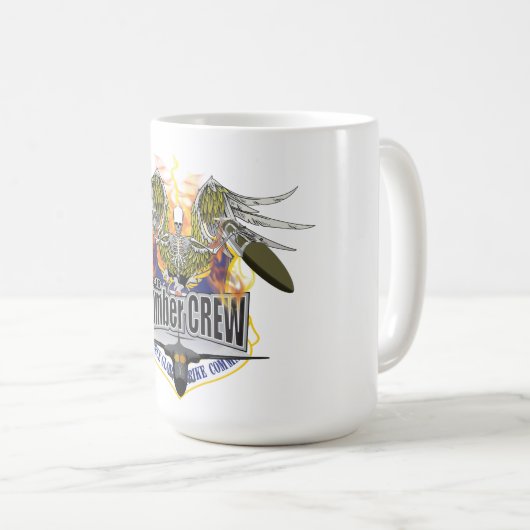 Bomber-Crew Kaffeetasse (VorderseiteRechts)