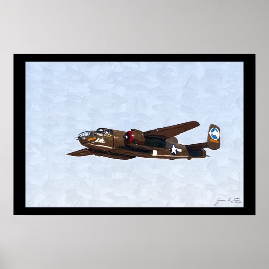 Bomber des Zweiten Weltkriegs Poster (Vorne)