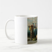 Bomber-Jungen-Tasse Kaffeetasse (Links)