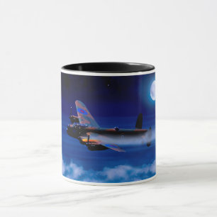 Bomber-kommende Zuhause-Tasse Tasse