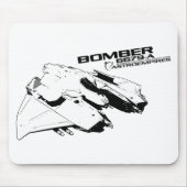 Bomber mouse pad mousepad (Vorne)