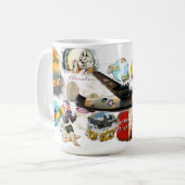 Bomber-Nasen-Kunst - WW II Kaffeetasse (Vorderseite Links)