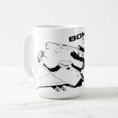 Bomber-Tasse Kaffeetasse (Vorderseite Links)