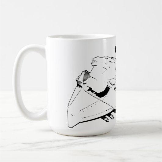 Bomber-Tasse Kaffeetasse (Links)