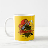 Bombero Firefighter-Tasse Kaffeetasse (Links)