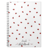 Bombino Little Ladybug Notizblock (Vorderseite)