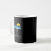 Bombo Beach Australien, Surfer Strand Surf-Typ Mit Kaffeetasse (Vorderseite Links)