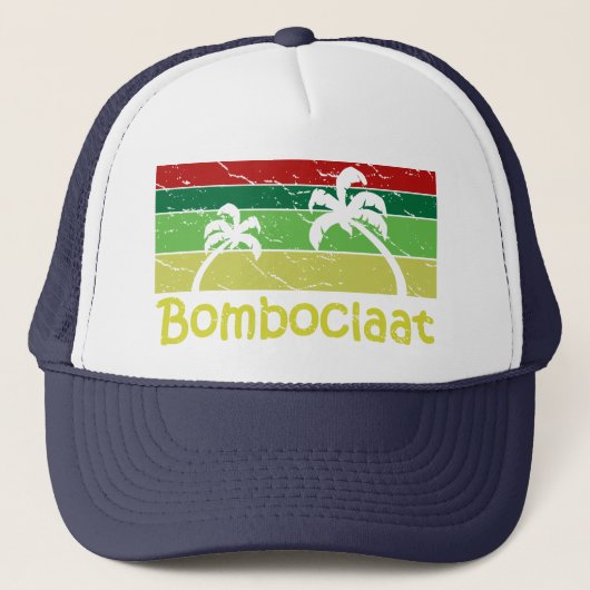 Bomboclaat Island Life Truckerkappe (Vorderseite)