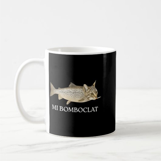 Bomboclat Fish Cat Meme Mi Bomboclat Silly Stud Br Kaffeetasse (Links)