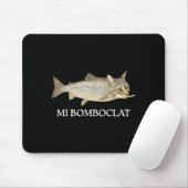 Bomboclat Fish Cat Meme Mi Bomboclat Silly Stud Br Mousepad (Mit Mouse)