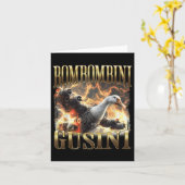 Bombombini Gusini Funny Italian Brainrot Meme Boot Karte (Gelbe Blume)