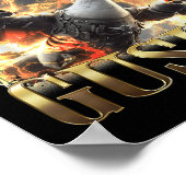 Bombombini Gusini Funny Italian Brainrot Meme Boot Poster (Ecke)