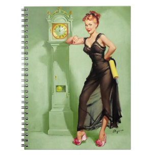 BOMBSHELL BAD GIRLS Retro Pin-Ups Notizblock