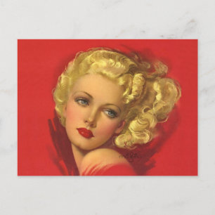 BOMBSHELL BAD GIRLS Retro Pin-Ups Postkarte